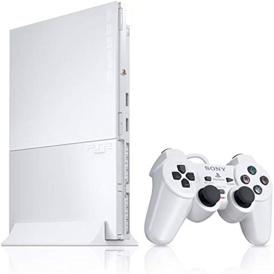 PlayStation 2 Slim Console White