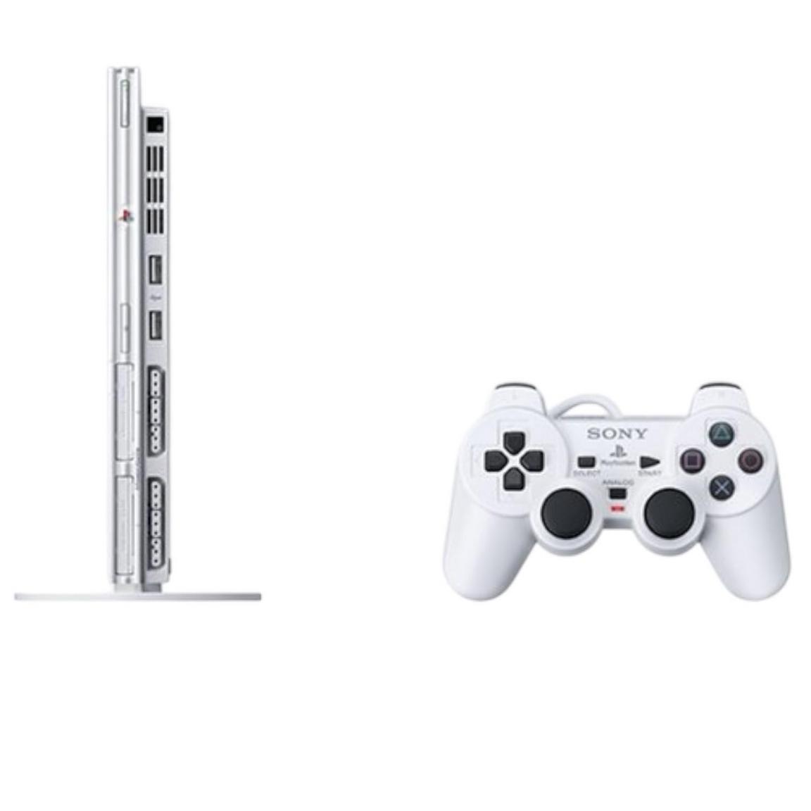 PlayStation 2 Slim Console White