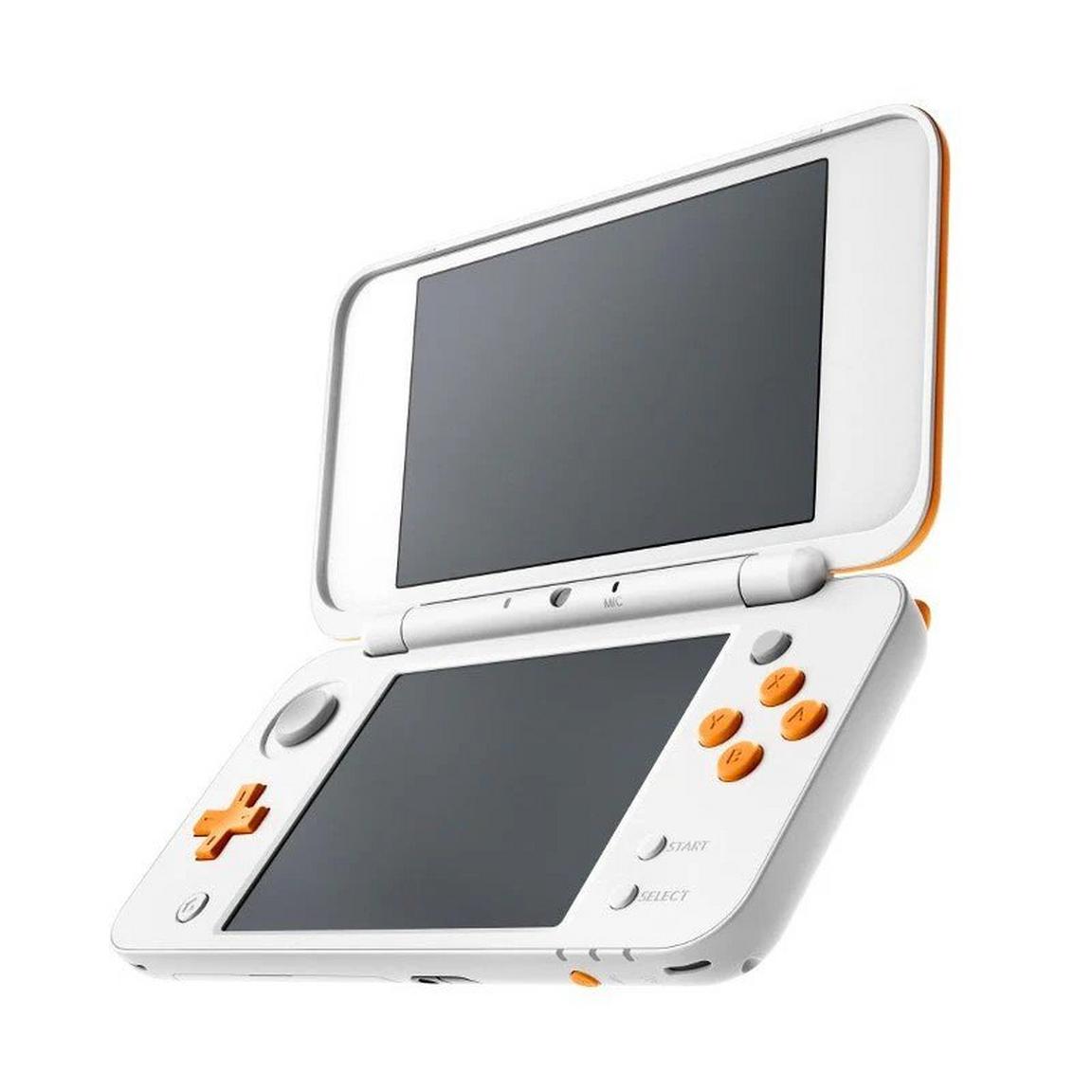Nintendo 2DS XL - White and Orange
